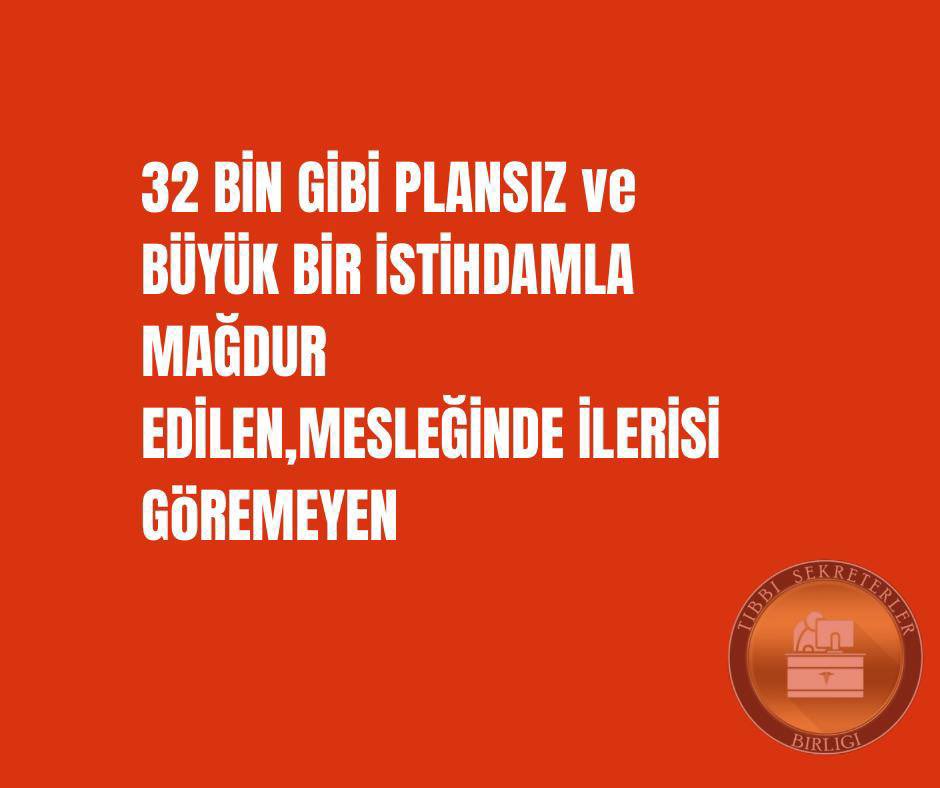sekreterbirligi's tweet photo. Yapılması beklenen projeler kapsamında tıbbi sekreter istihdamı kaçınılmazdır. Sağlıkta bütçe olmaz. İhtiyaç dahilinde tıbbi sekreter istihdamı haklı talebimizdir
@drmemisoglu @memetsimsek
#SekretersizHekimKalmasın https://t.co/OcM9zGzSJx
