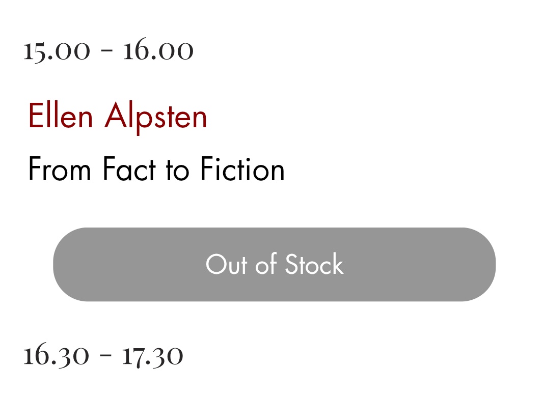Yay! My talk about #thelastprincess_novel at the #Aalderneylittrust  2025 festival is sold out. I am SO excited: the trip, the people, the island, the other authors, the audience &amp; the book groups getting together. I love a good bookfest and this'll be BRILLIANT!!