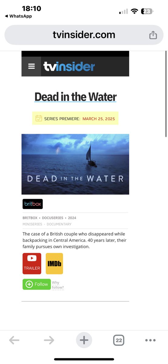 Dead in the Water documentary now available on <a href="/BritBox_US/">BritBox US</a>