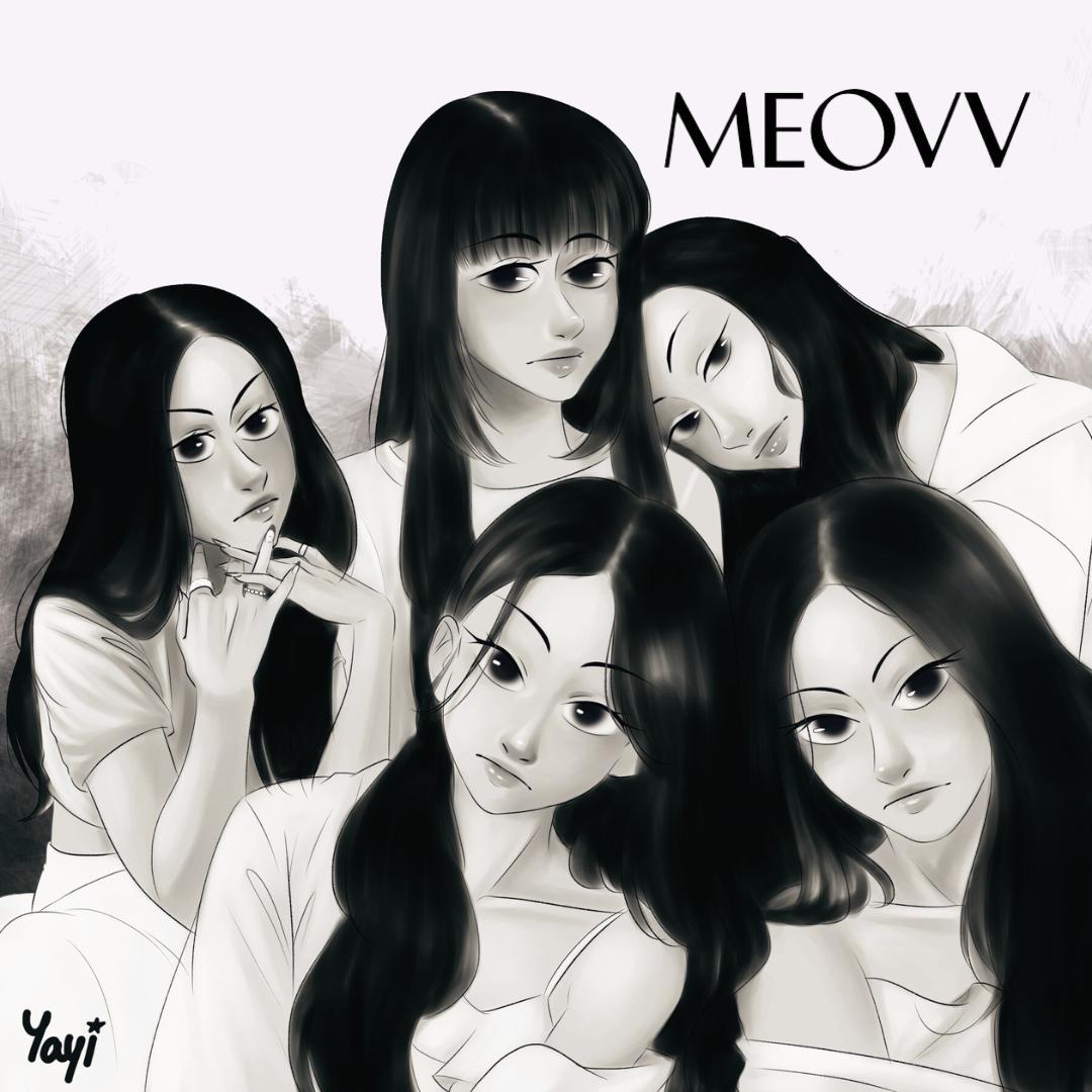 TheBasementOfY1's tweet image. ~♡ MEOVV

#MEOVV #THEBLACKLABEL #YG #KPOP #MEOVVFANART #FANART