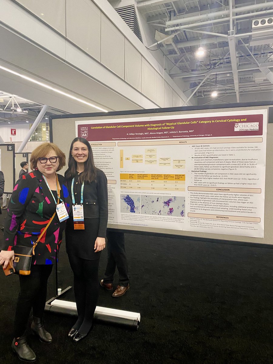 Grateful for the opportunity to present a poster and a platform at #USCAP2025 ! Thankful for my amazing mentor Dr. Barroeta- her support and guidance have been invaluable! It was also great to reconnect with old friends and meet new faces. See you next time!👋🏼#PathX #PathTwitter