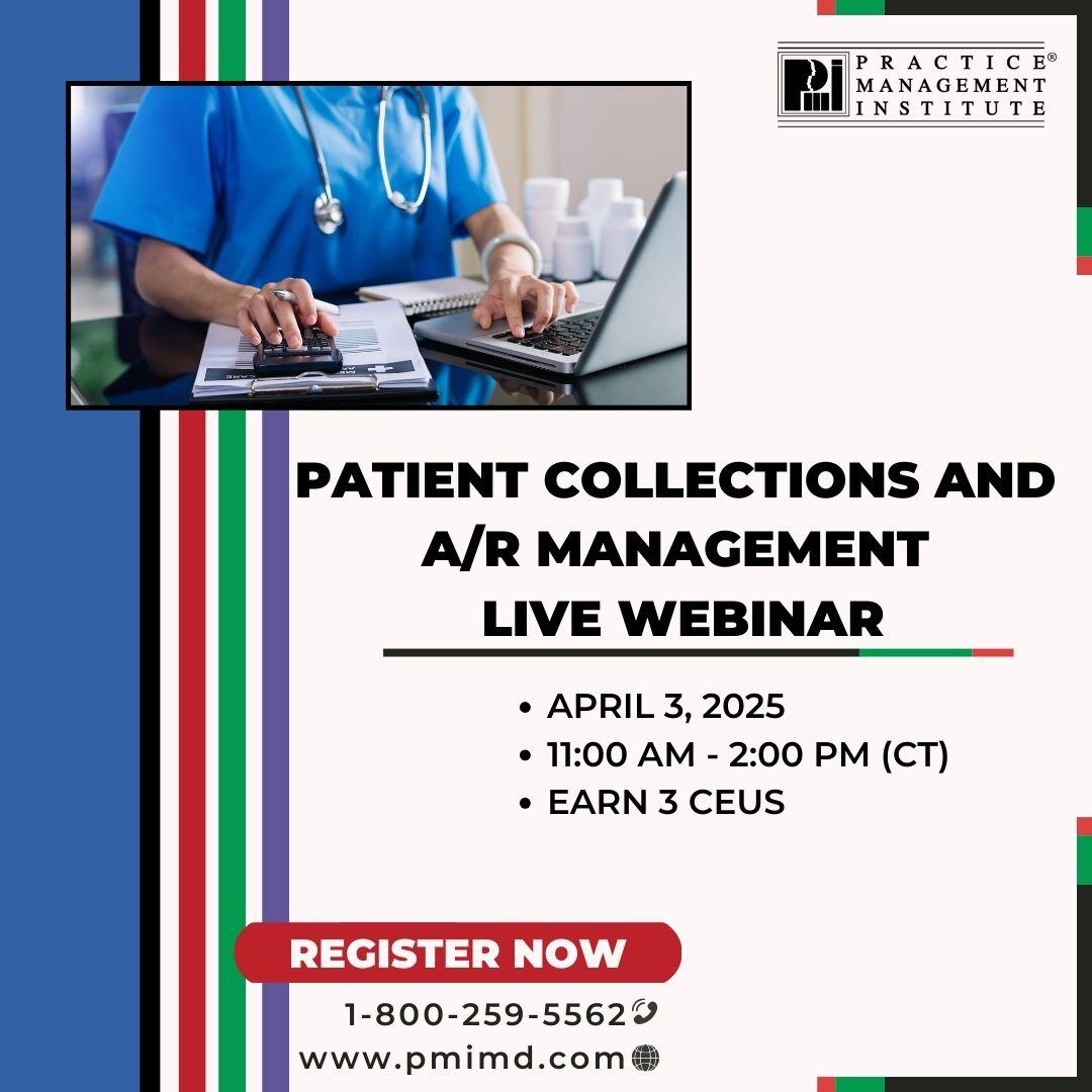 pmimd's tweet image. Transform Your A/R Management!  
Join PMI&apos;s Patient Collections and A/R Management Live Webinar!
April 03, 2025 Time: 11:00 AM - 2:00 PM (CT)
Secure your spot: @pmimd.com or Contact PMI | 1-800-259-5562
#PMIEvents #Webinar #PatientCollections #ARManagement