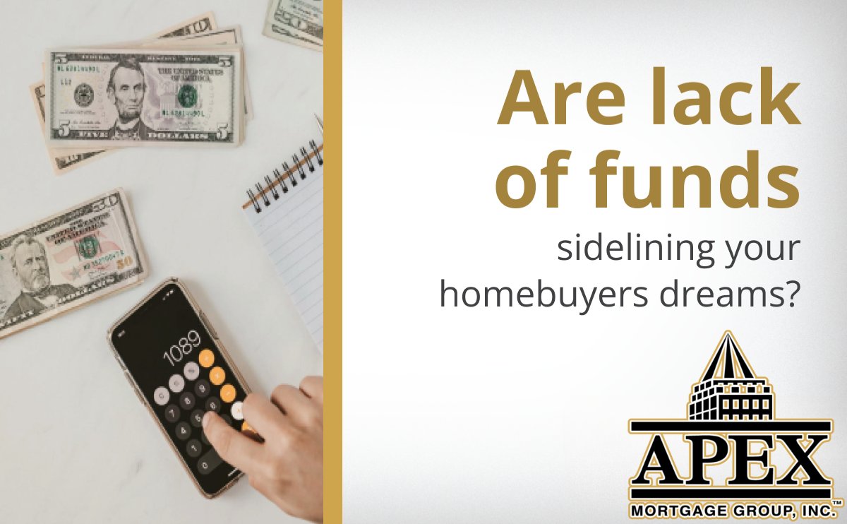 DMatzMarketInno's tweet photo. Are lack of funds sidelining your homebuying dreams?

https://t.co/6z14BYIE1Y

#DownpaymentHelp
#FirstTimeHomeBuyer
#HomeBuying2025
#DMatzMortgage
#ApexMortgageGroup 
#ApexMtgGrp
#TimeKillsDeals https://t.co/e6Qow15S3l