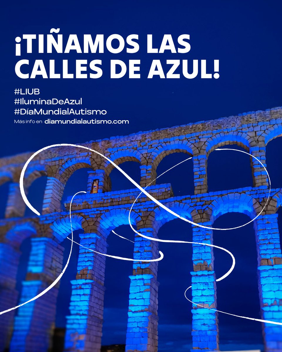 🔵 ¿Sabías que puedes hacer una petición a tu ayuntamiento para que ilumine de azul tu ciudad por el #DíaMundialAutismo, como muestra de apoyo a las personas autistas y sus familias?
🔗 Te contamos cómo: diamundialautismo.com/iluminalo-de-a…
#Iluminadeazul #LIUB