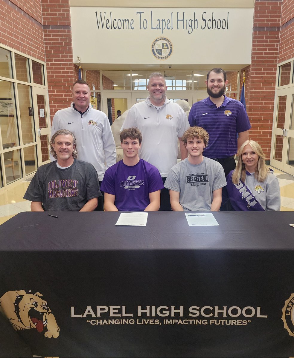 Lapel Athletics (@lapelathletics) on Twitter photo Congratulations to Bode and Brode Judge for signing to continue their basketball career at Olivet Nazarene University. <a href="/ONUHoops/">ONU Men’s Basketball</a> Congratulations to Bode and Brode Judge for signing to continue their basketball career at Olivet Nazarene University. <a href="/ONUHoops/">ONU Men’s Basketball</a>