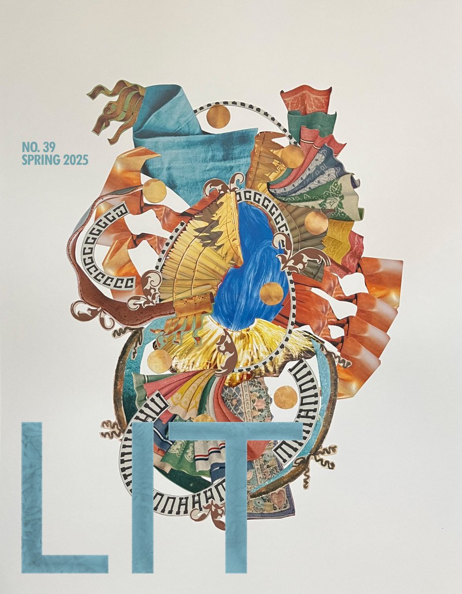 LIT 39 has sprung! Inside the New School creative journal’s spring issue: stirring essays that pluck at your heartstrings, arresting poetry, provoking fiction  and book interviews. Each piece is paired with a spectacular piece of art!
litmagazine.org/lit39-spring-2…
@litmagazine1999