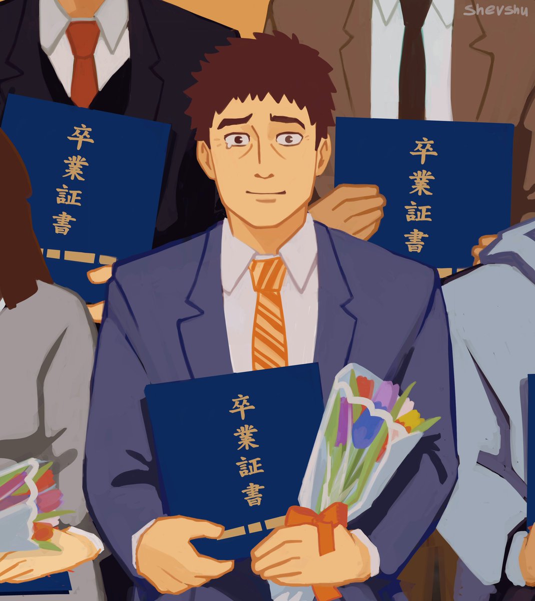 Ekshev's tweet image. Day 2: hobby/future
#serizawaweek2025 #serizawakatsuya #mp100 #mobpsycho100