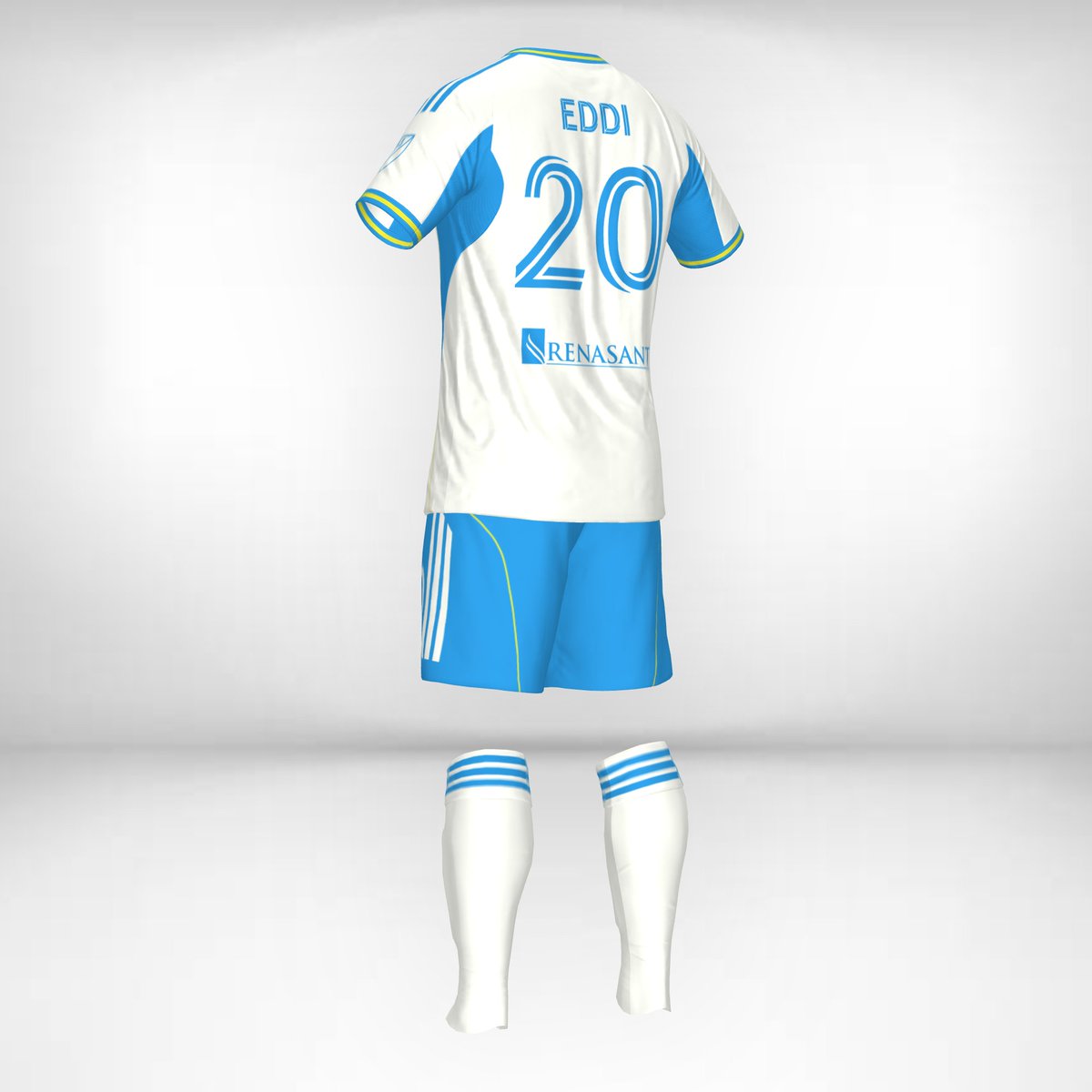 Surely after all the light blue branding we've seen this year, we'll finally get a kit with some light blue, right?