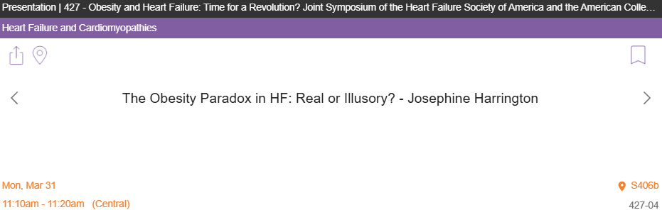 CPC Clinical Research (@cpcresearch) on Twitter photo Juggling multiple presentations? We've got the one for you! Dr. Josephine Harrington presents - The Obesity Paradox in HF: Real or Illusory? - 🤹♀️📢🤹♀️ Juggling multiple presentations? We've got the one for you! Dr. Josephine Harrington presents - The Obesity Paradox in HF: Real or Illusory? - 🤹♀️📢🤹♀️