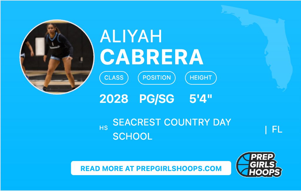 Aliyah Cabrera Prep Girls Hoop #WomensBasketball #Sports #highschoolbasketball #aliyahcabrera #AliyahCabrera #Basketball #prepgirlshoop #classof28