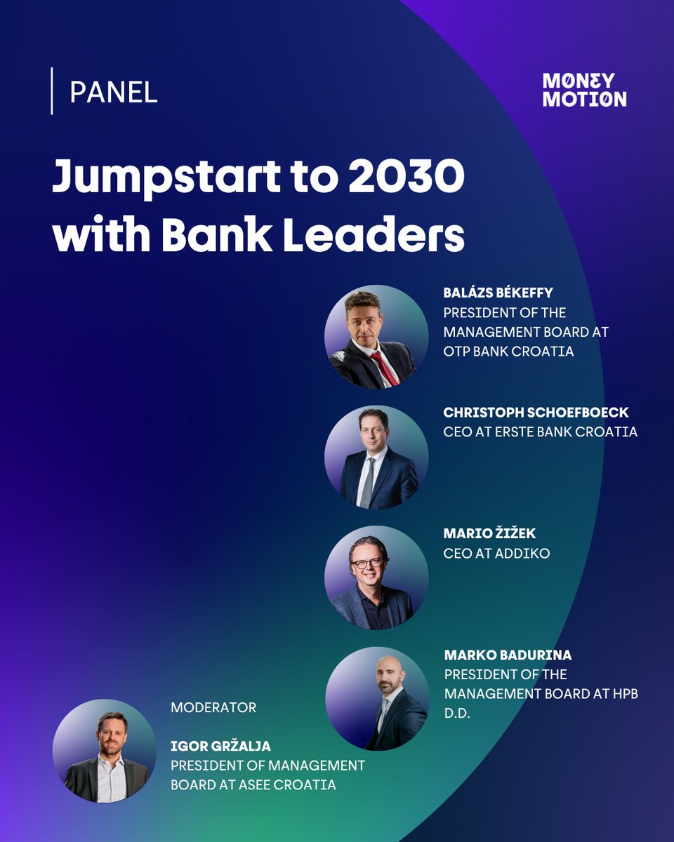 Open Finance, new regulations, AI and the rise of Gen Z are all reshaping the banking industry. So, what will banking look like in 2030? How are today’s bank leaders making sure they stay ahead of the curve?
Join us on the Main Stage for a conversation with top executives.