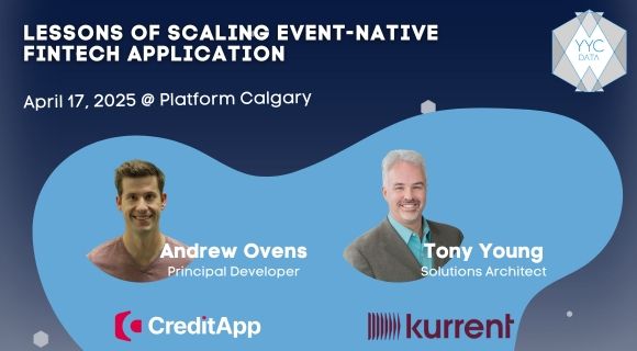 Calgary: let’s talk #fintech &amp; modern data architectures.

On April 17, we’ll join <a href="/CreditApp_/">Credit App</a> + <a href="/YYCDataSociety/">YYC Data Society</a>  to explore how event-native systems are reshaping fintech.

Food, drinks &amp; networking included!

🕔 5pm MDT @ Platform Calgary

meetup.com/yycdatameetup/…

#appdev