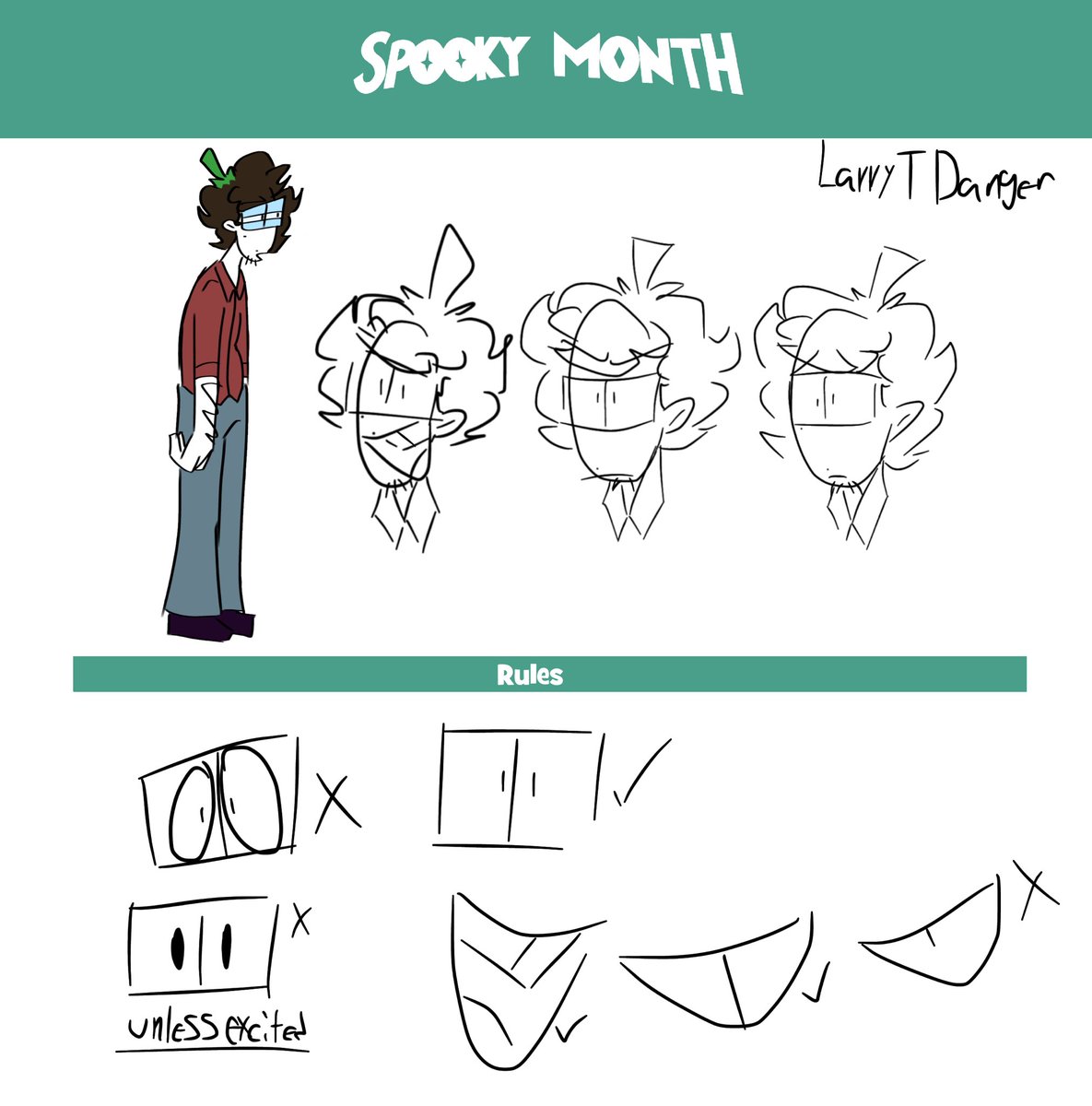 Rextherecker's tweet photo. I gave up HERE. #spookymonthoc #spookymonthocs #spookymonthforms #spookymonthlarry #rextherecker https://t.co/Ia8qXzjPtv