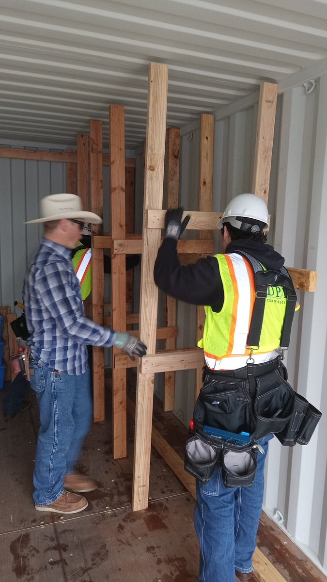 Seth Wallace (@wallacescience) on Twitter photo Two days after school working in the rain till 6pm, to build material racks for our connex storage container. The work has to get done! Good job guys! #designbuild #gths <a href="/ColtonJUSD/">Colton Joint Unified</a> <a href="/DPRConstruction/">DPR Construction</a> Two days after school working in the rain till 6pm, to build material racks for our connex storage container. The work has to get done! Good job guys! #designbuild #gths <a href="/ColtonJUSD/">Colton Joint Unified</a> <a href="/DPRConstruction/">DPR Construction</a>