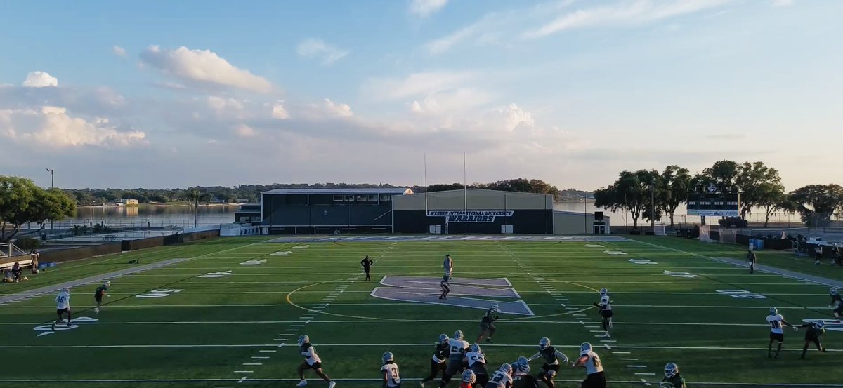 Not many colleges have a view like this at practice! Spring ‘25 ⚔️