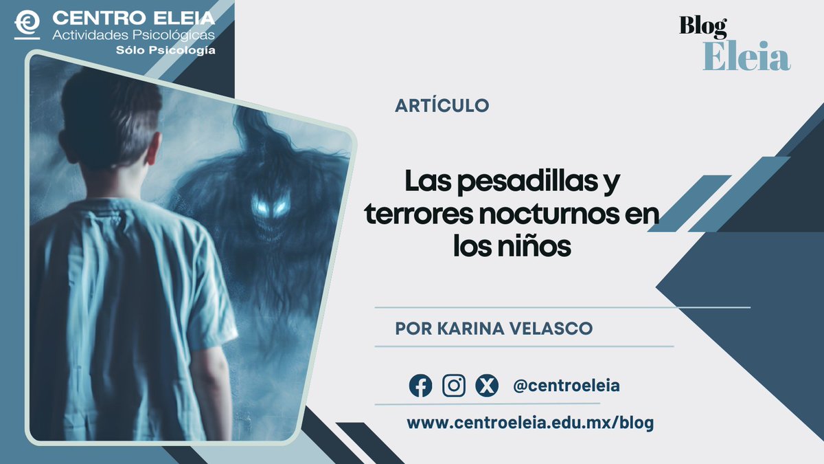 CentroEleia's tweet image. ¿Slenderman o monstruos bajo la cama? 🐉 Las pesadillas infantiles reflejan emociones agresivas y conflictos internos. #Psicoanálisis #TerapiaDeJuego #PesadillasInfantiles #Freud centroeleia.edu.mx/blog/las-pesad…