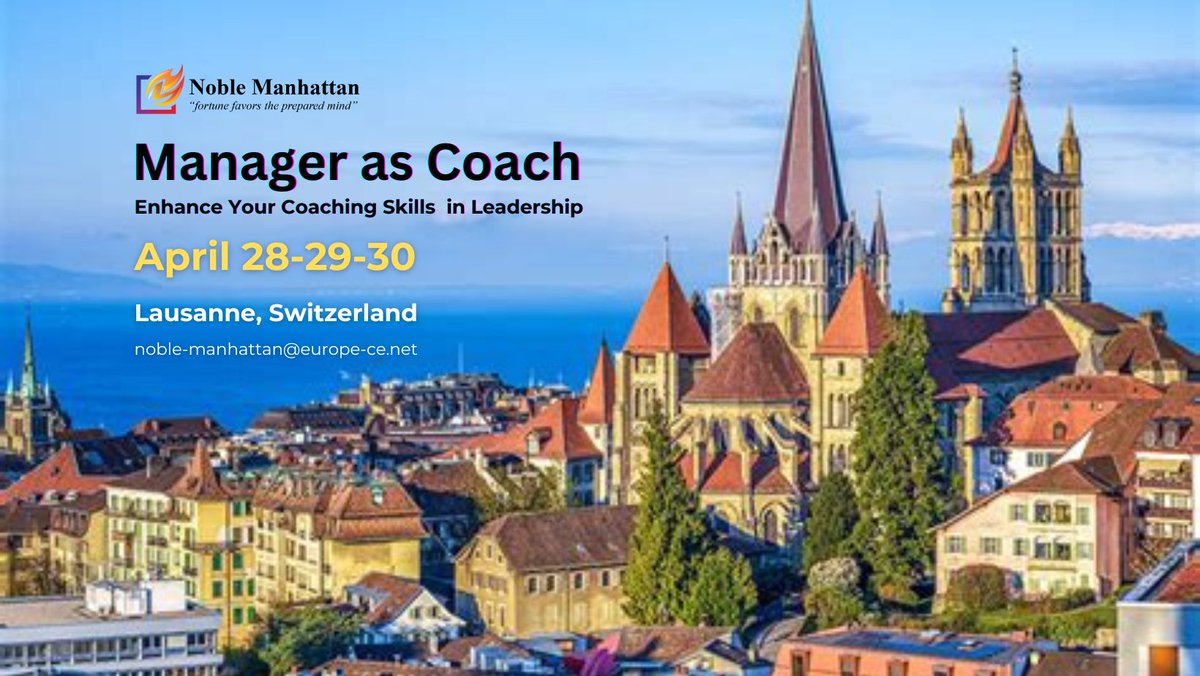 KatrinPrentice's tweet photo. https://t.co/tw5jq7q7EE enhance your leadership capabilities and elevate your team’s performance through our Manager as Coach International Certification Course. This 2-month training program is designed to transform your leadership approach, to become a more impactful manager. https://t.co/vsjEHxiwFz