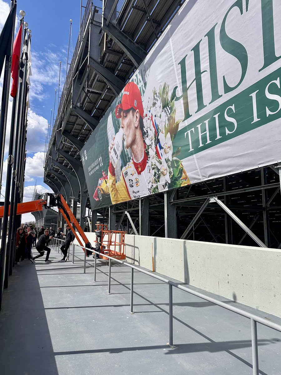 Sport Graphics (@thesgway) on Twitter photo The media is set as two-time Indy 500 champ <a href="/josefnewgarden/">Josef Newgarden</a> secures the final zip tie on the iconic Gate 2 banner at <a href="/IMS/">Indianapolis Motor Speedway</a>. We are proud to help produce and install this annual tribute! 🏁 #theSGway #Indy500 #JosefNewgarden #IMS #RacingHistory #ChampionsRow #IndyCar The media is set as two-time Indy 500 champ <a href="/josefnewgarden/">Josef Newgarden</a> secures the final zip tie on the iconic Gate 2 banner at <a href="/IMS/">Indianapolis Motor Speedway</a>. We are proud to help produce and install this annual tribute! 🏁 #theSGway #Indy500 #JosefNewgarden #IMS #RacingHistory #ChampionsRow #IndyCar