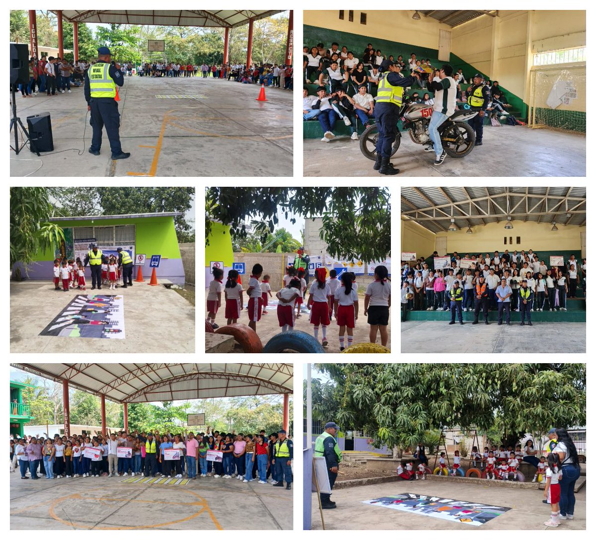 PolVial_GobOax's tweet photo. En la #Cuenca del #Papaloapan continuamos las pláticas de Educación Vial, con el objetivo de fomentar la seguridad y conciencia vial entre las y los alumnos para evitar accidentes en la vía pública. #Oaxaca #Usila #Soyaltepec #Acatlán 

@GobOax @salomonj @IvanGarcia_A @ToryLopezS https://t.co/oQHpmnOu0B