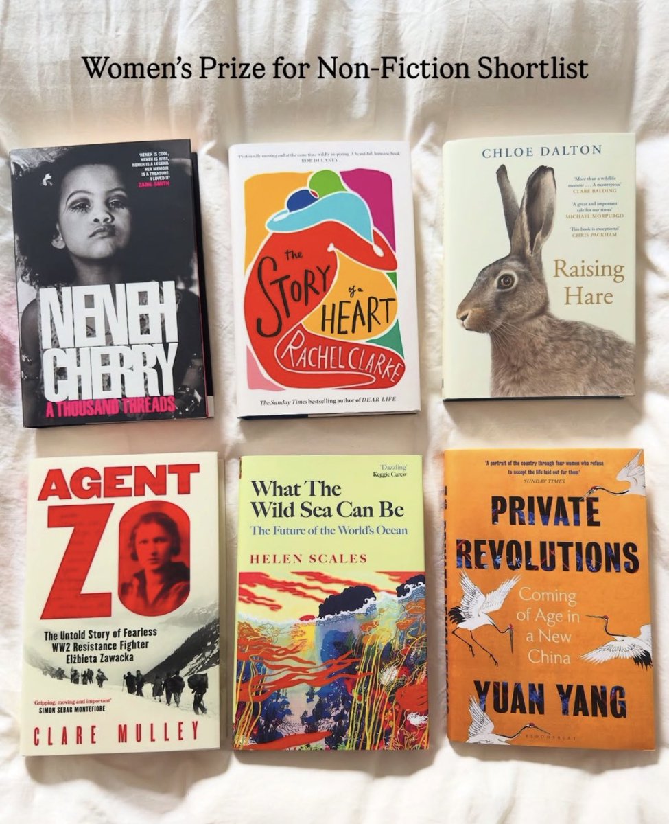 Overjoyed to see #TheStoryOfAHeart shortlisted for the <a href="/WomensPrize/">Women's Prize</a> for non-fiction!

An honour to be in the company of these 5 fabulous books.

Max &amp; Keira's story is a tribute to every amazing <a href="/NHSOrganDonor/">NHS Organ Donation💗🫀🫁</a> team &amp; the astounding altruism on which every transplant depends 🫀💗