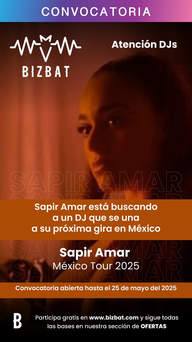 Participa para ganarte un viaje a Colombia al votar por tu DJ favorito de la OFERTA de <a href="/Sapiramarm/">Sapir Amar</a>