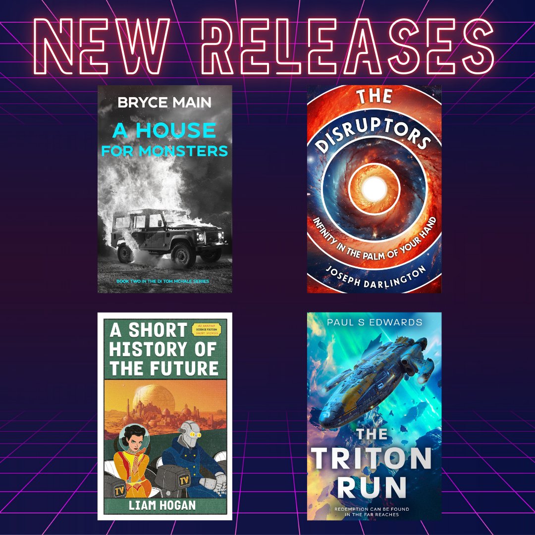 We haven't even had 3 full months this year, and we already have 4 books out!

🔪 A House For Monsters 
🚀 The Disruptors 
🤖 A Short History of the Future 
👽 The Triton Run

Have you picked any up yet?
All these and more available here:
northodox.co.uk/bookstore