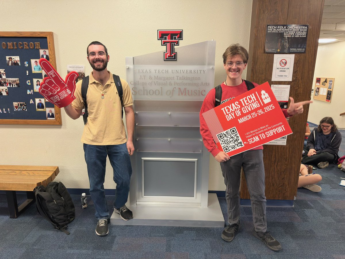 We're in the final hours of this year's #TTUDayofGiving!

You can make an impact with any gift, any amount, anywhere on campus.

Pledge your support at the link below ⬇️

dayofgiving.ttu.edu/pages/jt-and-m…