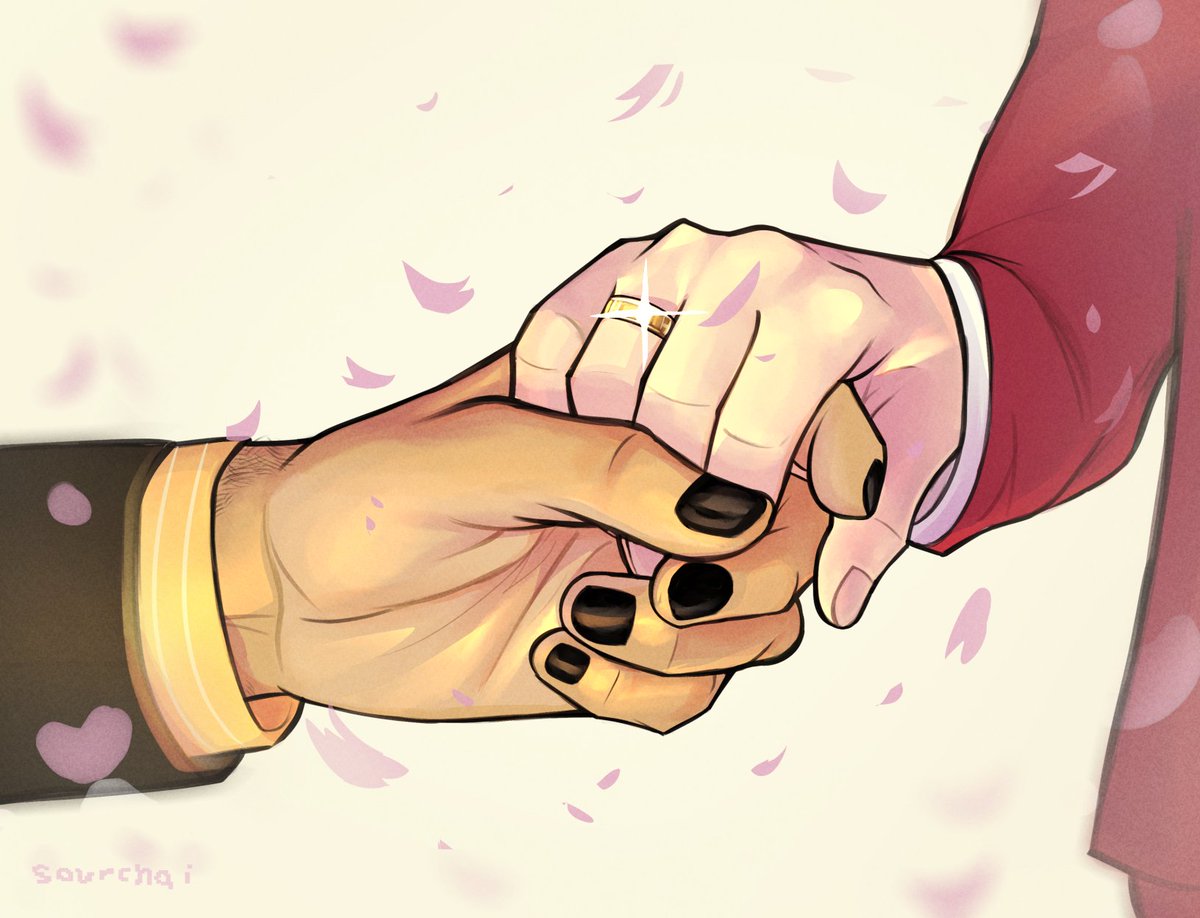 day 7: marriage

"Lang Zi says: Ferocious love blooms with each new spring... and It'll bloom until my last."
  
#langworthweek2025 #aceattorney #aai