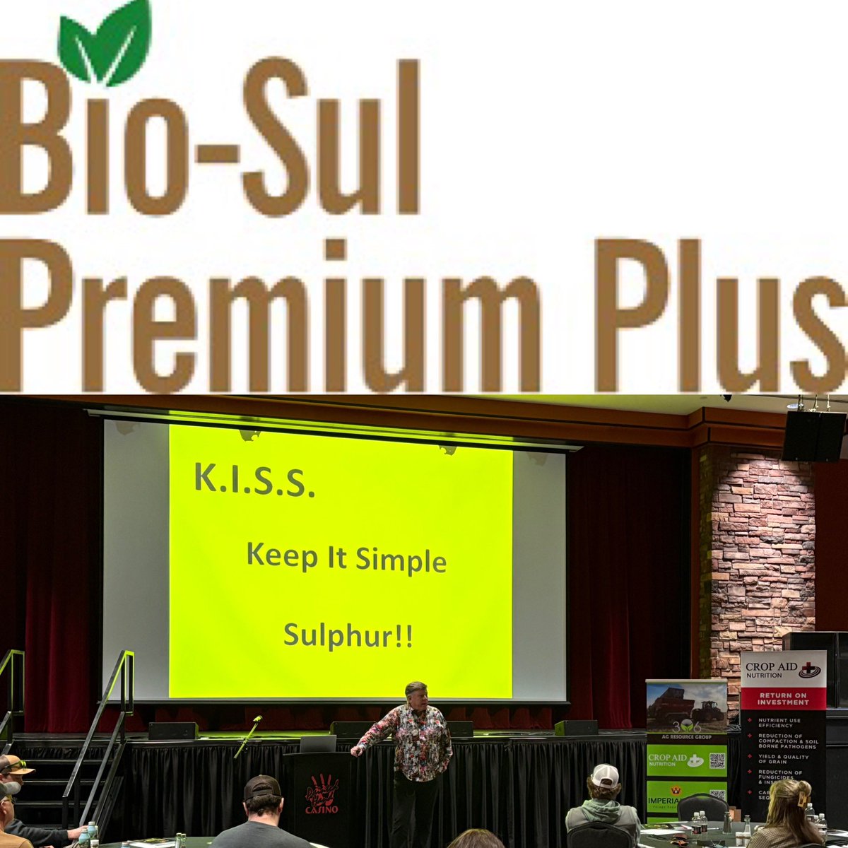 And now time for the clean up hitter, Mr Elston Solberg.  The godfather of Element Research giving us an in depth session about Bio-Sul and nutrient balance    <a href="/GFL_Ag/">GFL Ag</a> <a href="/aberhartag/">Aberhart Ag Solutions</a> #biosulnation