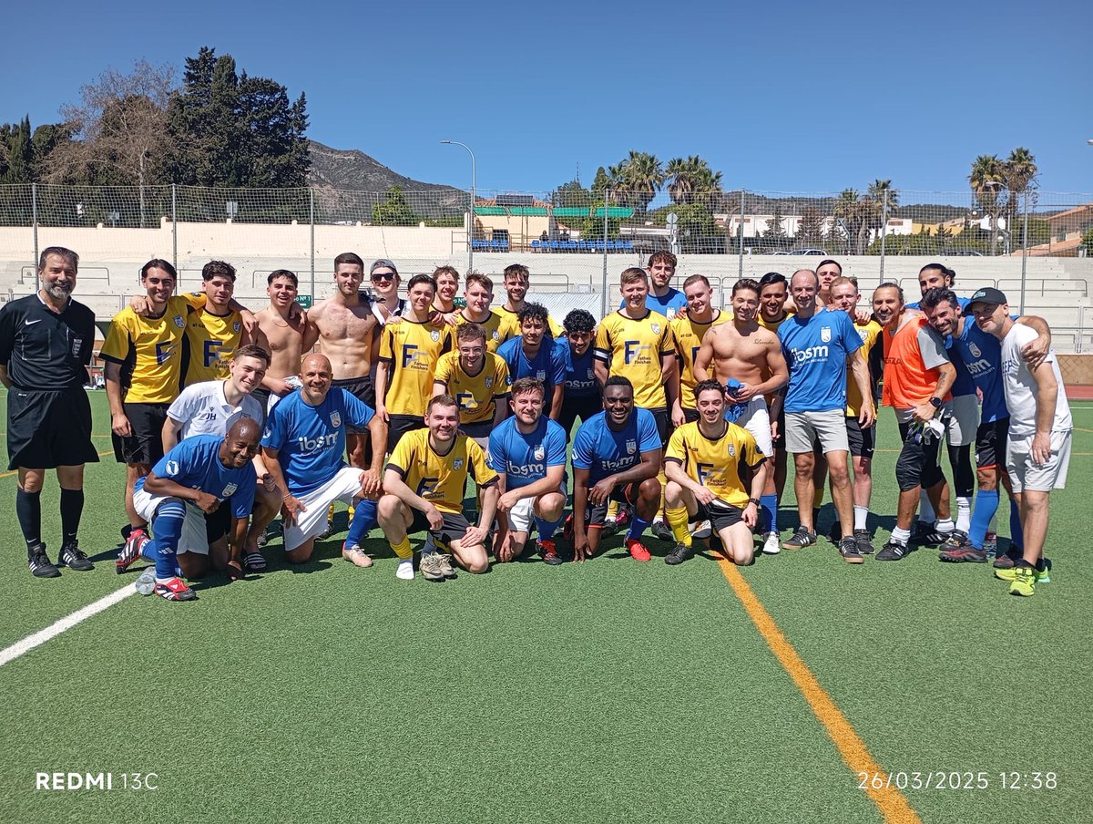 Bit of warm weather training saw us get the first win on foreign soil with a steady 12-0 victory this morning. Some trip viva la españa 🇪🇸