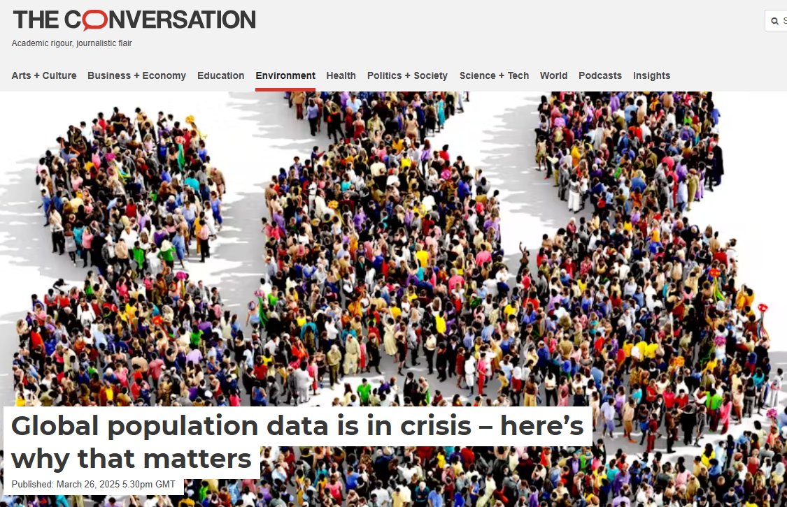 WorldPopProject (@worldpopproject) on Twitter photo WorldPop's <a href="/AndyTatem/">Andy Tatem</a> and <a href="/JessicaEspey3/">Jessica Espey</a> have written a piece for <a href="/ConversationUK/">The Conversation</a> on the growing global crisis in population data - please share in your networks: theconversation.com/global-populat… WorldPop's <a href="/AndyTatem/">Andy Tatem</a> and <a href="/JessicaEspey3/">Jessica Espey</a> have written a piece for <a href="/ConversationUK/">The Conversation</a> on the growing global crisis in population data - please share in your networks: theconversation.com/global-populat…