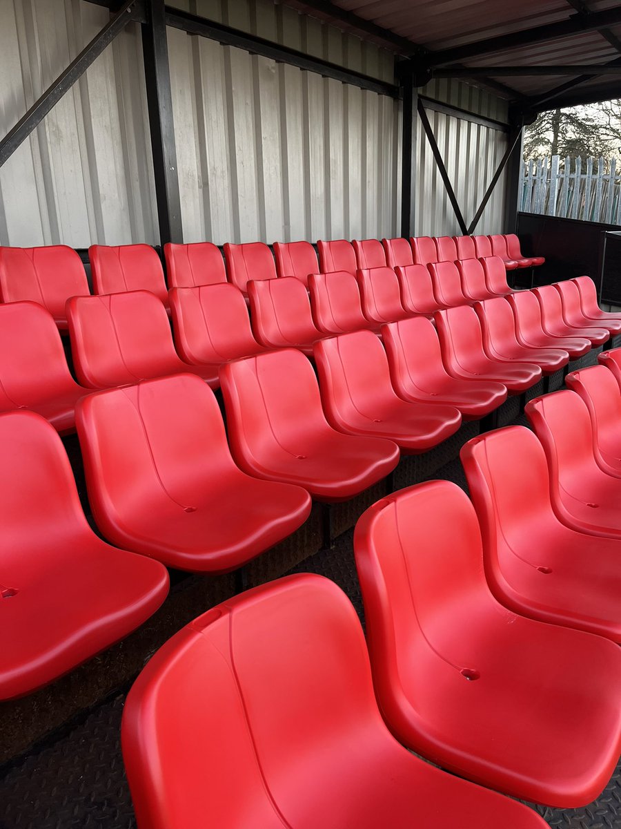 AppFrodFc's tweet image. Stand Renovation 🛠️🏟️

We are delighted to show you our refurbished stand. Thanks to Nick at Godley Engineering and a huge thanks to Stu East for all of his hard work completing the renovation 👏

UTS 🔴⚫️
