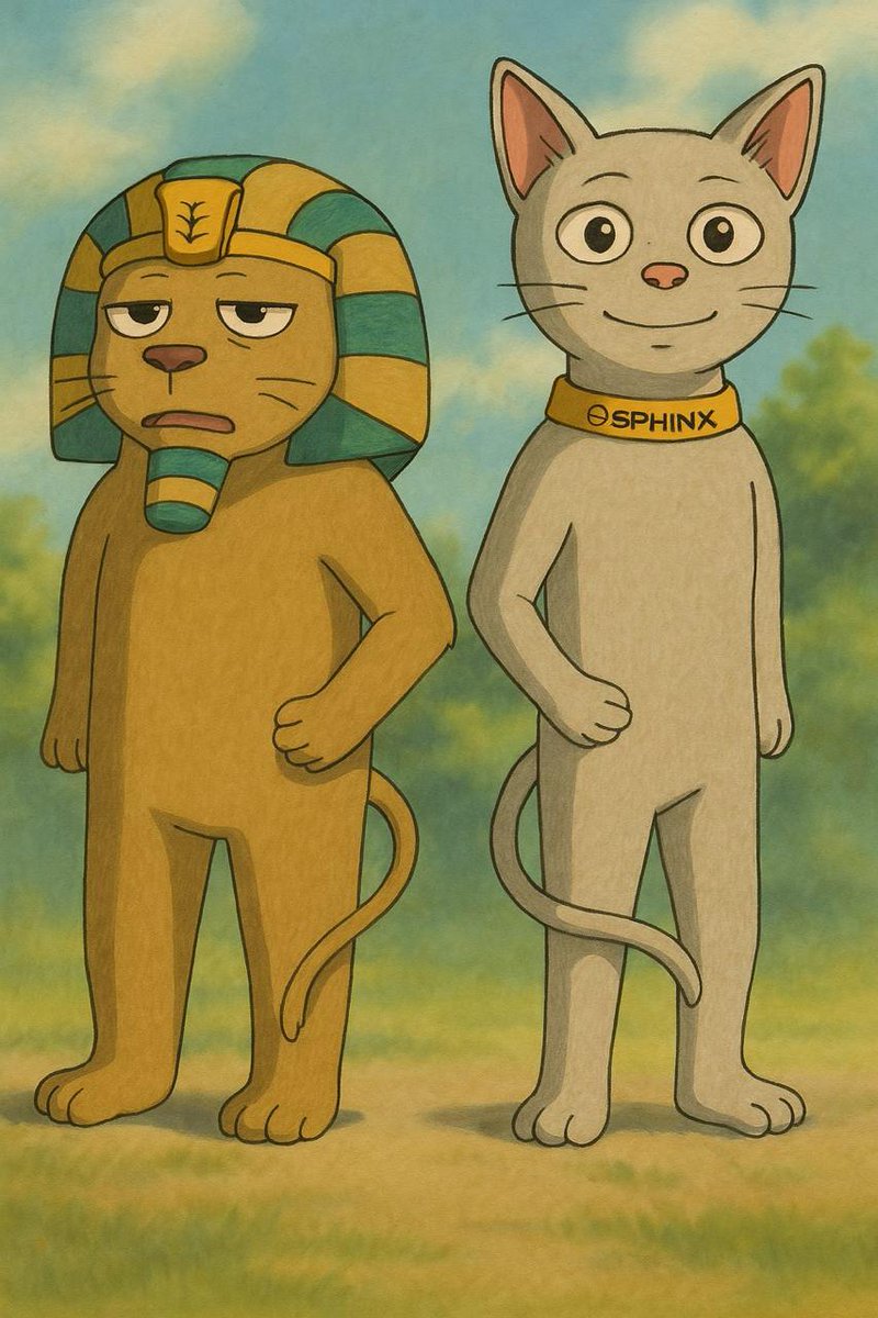 Good Ghibli Sphinx Morning! 🦁🐱 ☀️
#SphinxFi
<a href="/SphinxProtocol/">Sphinx</a>