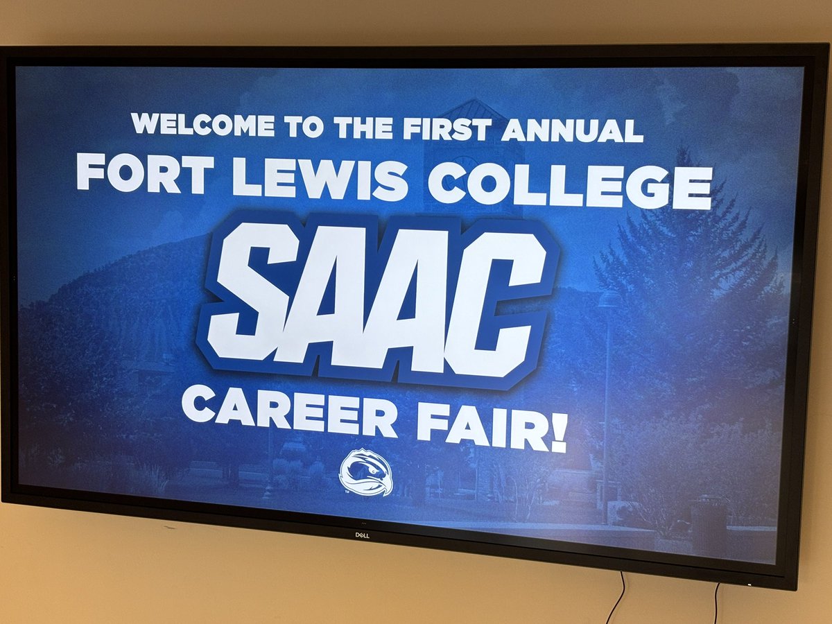 Proud of our <a href="/FLCSkyhawks/">Fort Lewis Skyhawks</a> SAAC for hosting our first career, internship, summer job, and networking fair. Grateful to all of our corporate partners who joined. The mock interviews and resume stations were a hit thanks to the PA Group #GraduatingChampions #ToTheTop