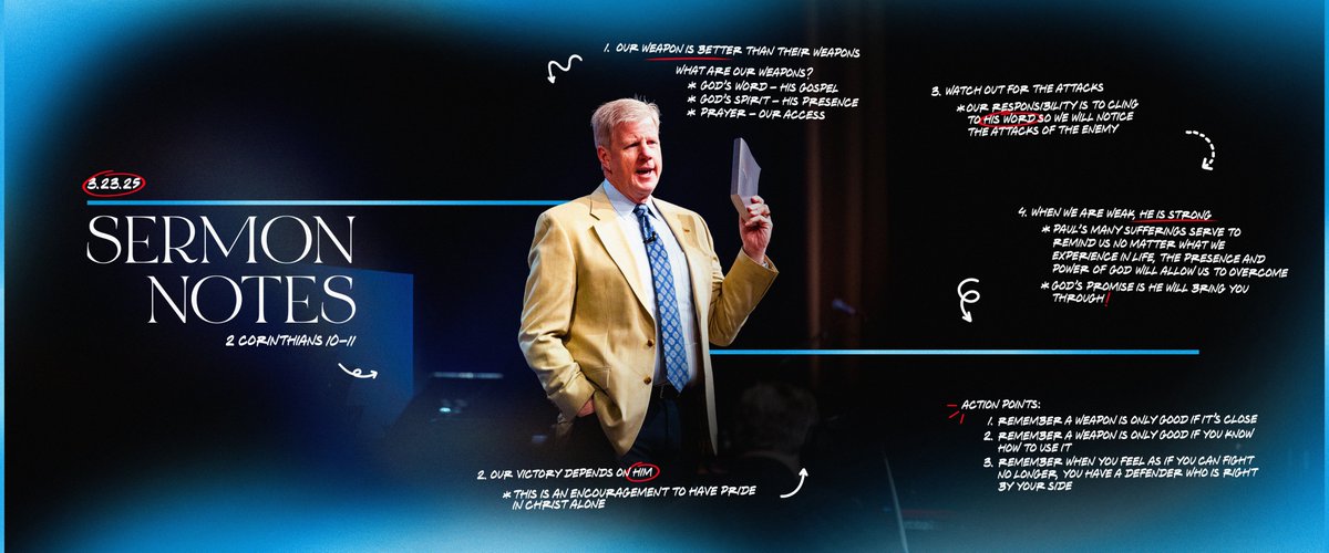 Reflecting on last week's sermon ✍️ Truth is Our Defense