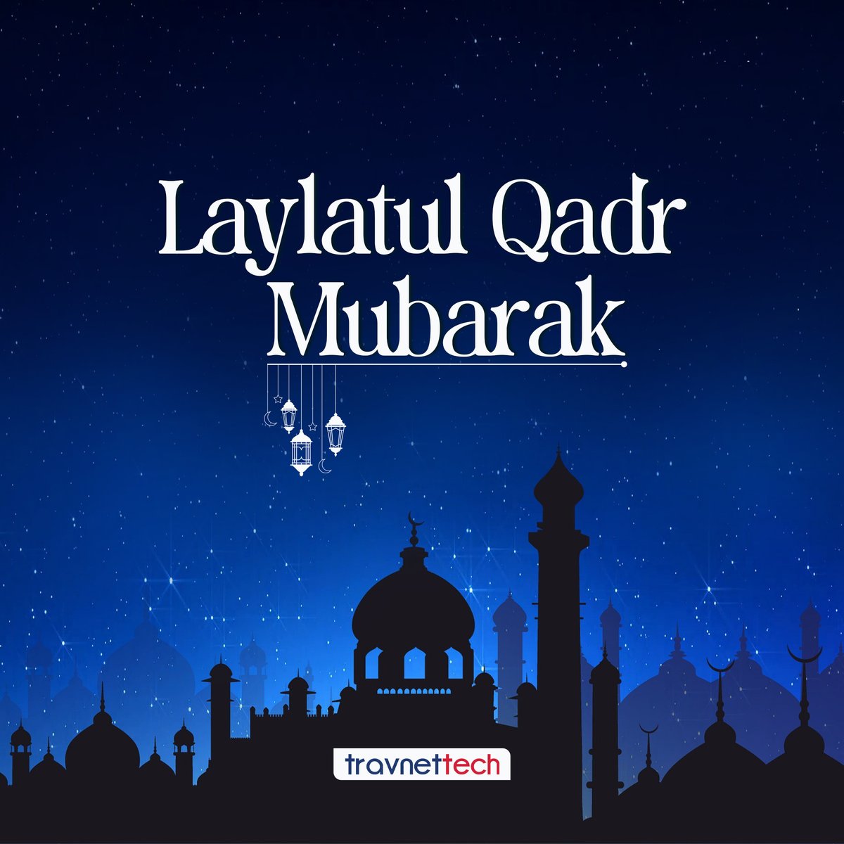 TravnetT's tweet photo. 𝐋𝐚𝐲𝐥𝐚𝐭𝐮𝐥 𝐐𝐚𝐝𝐫 is A Night of Infinite Blessings!
A night better than a thousand months! May this sacred night bring mercy, forgiveness, and countless rewards, and may our hearts be filled with peace. 
.
.
.
#LaylatulQadr #Ramadan2025 #Ramadan #BlessedNight #travnettech https://t.co/3BTTJfanjF