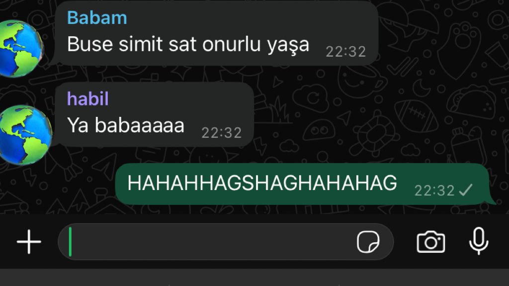 ablam d&amp;r’da calistigi icin babam…IMPARATOR