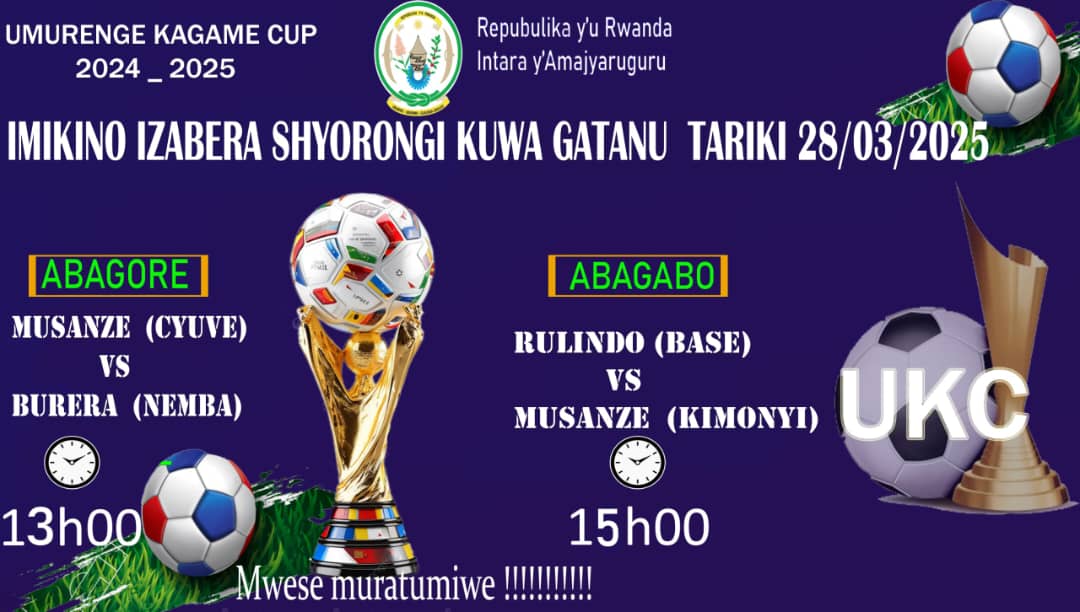 MusanzeDistrict's tweet photo. Mwese muratumiwe, Nimuze dushyigikire amakipe yacu. https://t.co/tNafMsfJno
