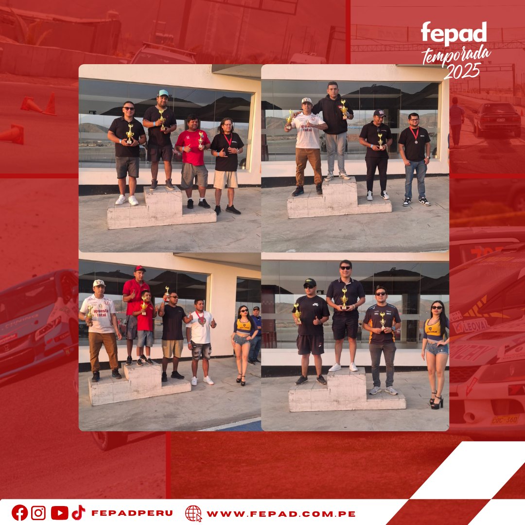 fepadperu's tweet photo. ¡Velocidad, adrenalina y pura pasión por los piques!

El Campeonato de Piques Legales Vextrom en La Chutana nos dejó momentos espectaculares, y aquí te compartimos algunas de las mejores postales de esta gran jornada. 

¡La FEPAD felicita a todos los ganadores! https://t.co/Pl3f13N3gL