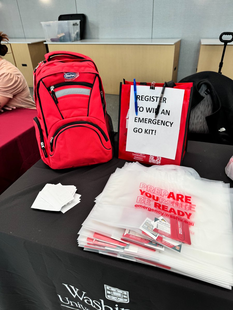 🎉 Congratulations to Jackie Hammes, winner of the Go-Kit drawing from this month’s Take Care Fair!

We were thrilled to welcome Jackie to the Emergency Operations Center (EOC) this morning for a quick tour. Associate Director Ryan Nicholls personally delivered her Go-Kit—and of