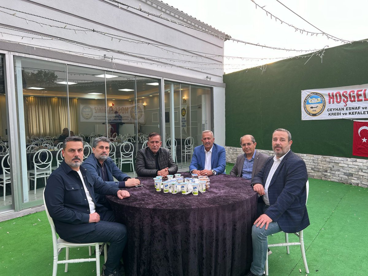 Ceyhan Esnaf ve Sanatkarlar Kredi ve Kefalet Kooperatifi’nin 2025 yılı Mali Genel Kuruluna katılım sagladık.Genel kurulun esnaflarımıza ve koparatif başkanımız İbrahim İkidağ'a hayırlı olmasını diliyorum.
