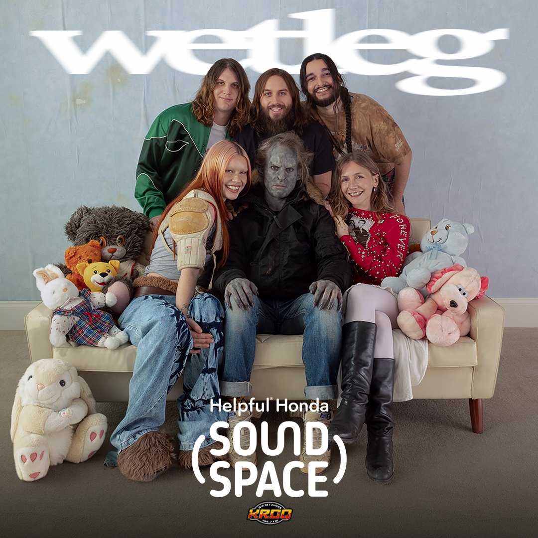 JUST ANNOUNCED: <a href="/wetlegband/">Wet Leg</a> is making their return to the KROQ <a href="/HelpfulHonda/">SoCal Honda Dealers</a> #SoundSpace on Wednesday, April 9th for an intimate performance and Q&amp;A with host <a href="/MeganHoliday/">Megan Holiday</a>! #wetleg 

Enter to win access: audacy.com/kroq/contests/…