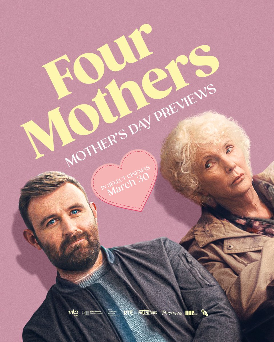 Catch a Mother's Day preview of Four Mothers this Sunday in cinemas across UK and Ireland, ahead of its release on 4 April. theb.fi/4c0VJpS