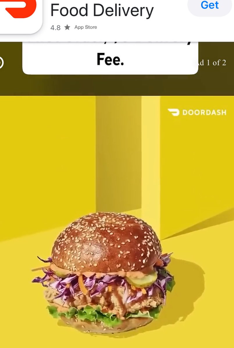 haleyfranke's tweet photo. Why is Door Dash advertising the Nasty Patty from Spongebob https://t.co/mbReNGtlXZ