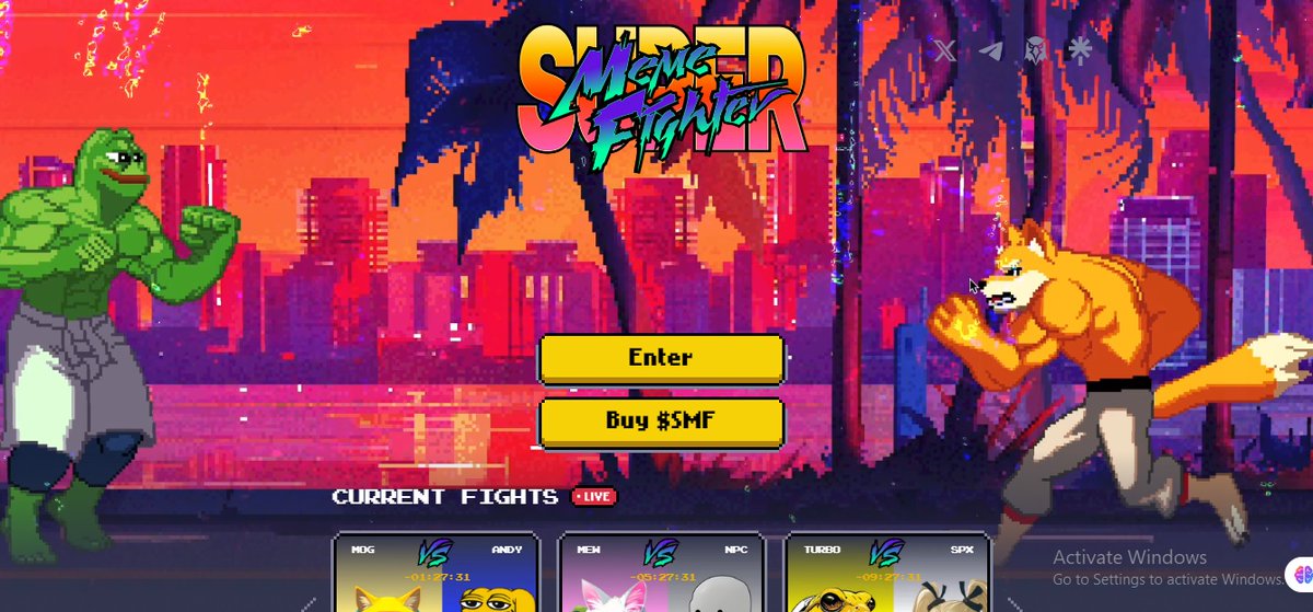 🚀Super Meme Fighter is an exciting fusion of memes, blockchain, and strategic battles! Fight with meme champions, win crypto rewards, and experience the power of the Web3 community!Are you ready to step into the arena? 
supermemefighter.xyz/r/40RMIB
<a href="/SMFonBase/">Super Meme Fighter</a> 
#CryptoGaming
#GameFi