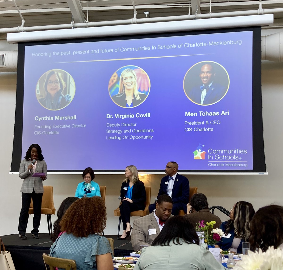 belkfoundation's tweet photo. We were excited to join @cischarlotte today in celebrating 40 years of impact in the Charlotte community! Thank you for meeting students where they are and supporting them to stay in school and achieve in life.
#CIS40Strong #AllinforKids #BeingPresentMatters https://t.co/4hI5tlFZpX