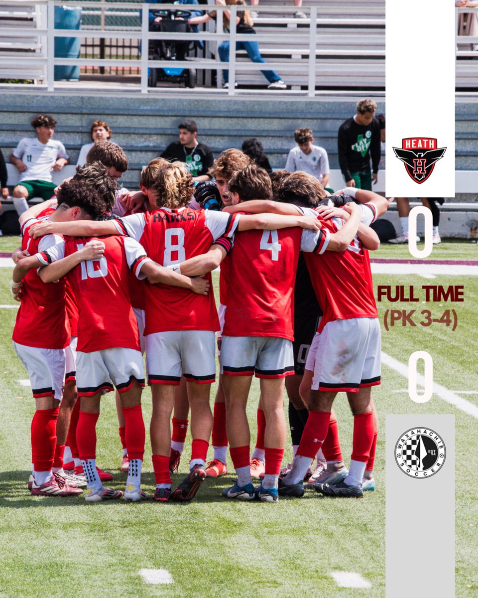 πππππ‘ ππ¨ππππ« (@heathboyssoccer) on Twitter photo After a double overtime shutout, the Hawks season comes to an end in the PK Shootout. Thanks to all our fans, families, and sponsors who helped make our season special.
#WinTheDay #25Six #BetOnRed
<a href="/RHHSHawks/">Rockwall-Heath HS</a> <a href="/RISDAthletics/">Rockwall ISD Sports Marketing</a> After a double overtime shutout, the Hawks season comes to an end in the PK Shootout. Thanks to all our fans, families, and sponsors who helped make our season special.
#WinTheDay #25Six #BetOnRed
<a href="/RHHSHawks/">Rockwall-Heath HS</a> <a href="/RISDAthletics/">Rockwall ISD Sports Marketing</a>