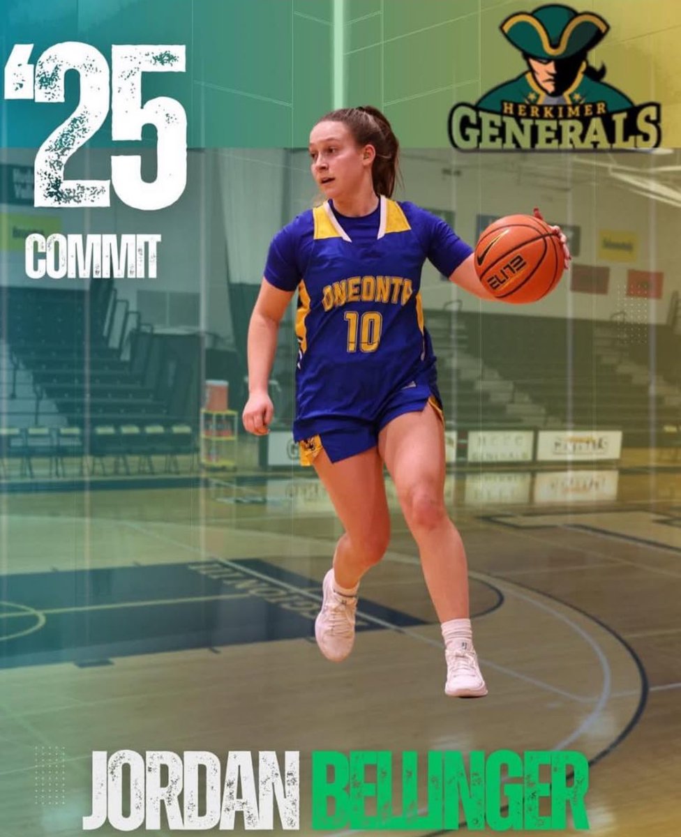 Congrats to Oneonta’s <a href="/jor_bellinger/">jordan bellinger</a> on her commitment to Herkimer for Basketball &amp; Soccer! An awesome person who has worked hard to play two sports at the next level. Best of luck JB! 

Thanks to <a href="/HerkWbb/">Herkimer Women's Basketball</a> &amp; <a href="/yourherodamon/">Damon Neish</a> for recruiting in the 607