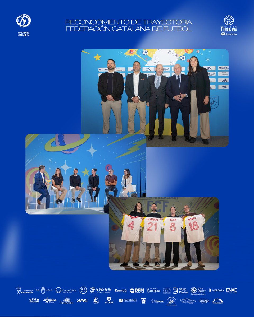 Nuestra jugadora Bet Carrasco asistió ayer al 125 aniversario de <a href="/FCF_CAT/">Federació Catalana de Futbol</a> debido a su gran trayectoria. Enhorabuena a la federación por su trabajo y, por supuesto, a Bet, por el camino recorrido ✨ 💙