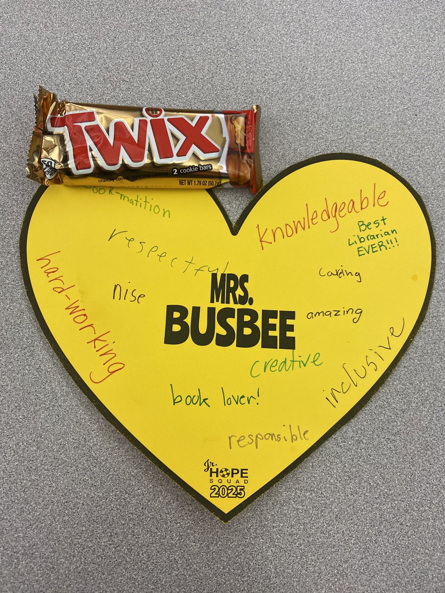 Ann Busbee (@busbeeann) on Twitter photo A big part of my why! Baker students are the most caring and love our staff, their peers and our campus with whole hearts. Thank you for this Hope Week treat! 💛 <a href="/kellidsmith/">PEwithCoachSmith</a> <a href="/BakerElem/">Baker Elementary</a> <a href="/PISD_Libraries/">Prosper ISD Library Services</a> A big part of my why! Baker students are the most caring and love our staff, their peers and our campus with whole hearts. Thank you for this Hope Week treat! 💛 <a href="/kellidsmith/">PEwithCoachSmith</a> <a href="/BakerElem/">Baker Elementary</a> <a href="/PISD_Libraries/">Prosper ISD Library Services</a>